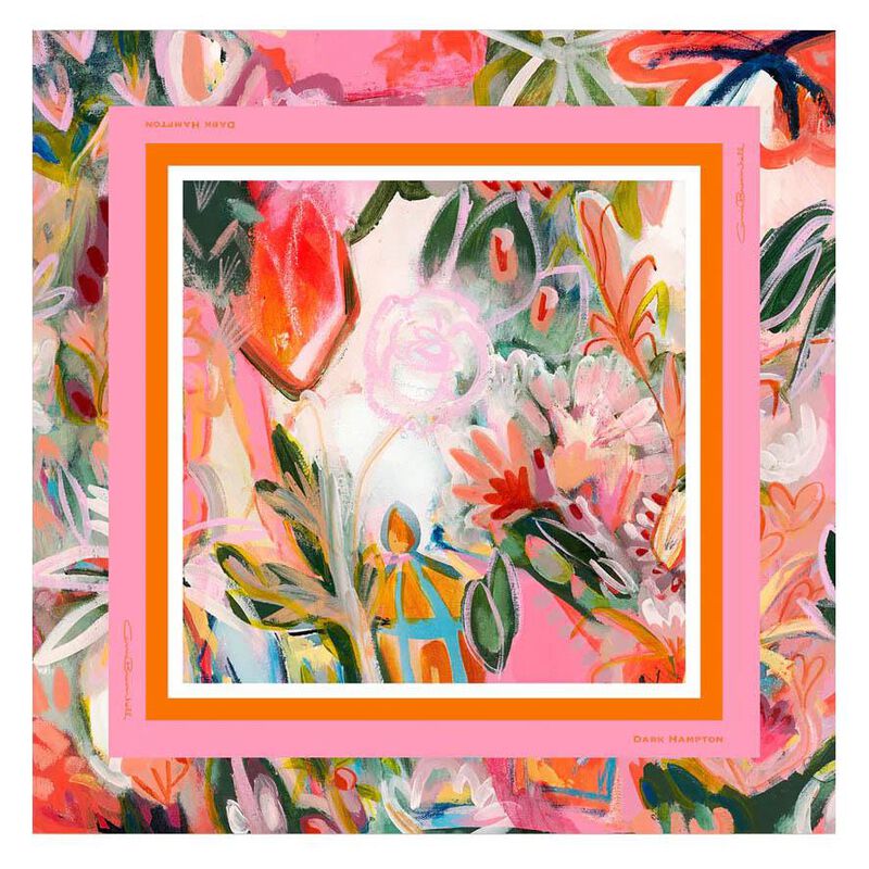 Dark Hampton x Carrie Broomhall - The India Silk Petite Scarf image number 1